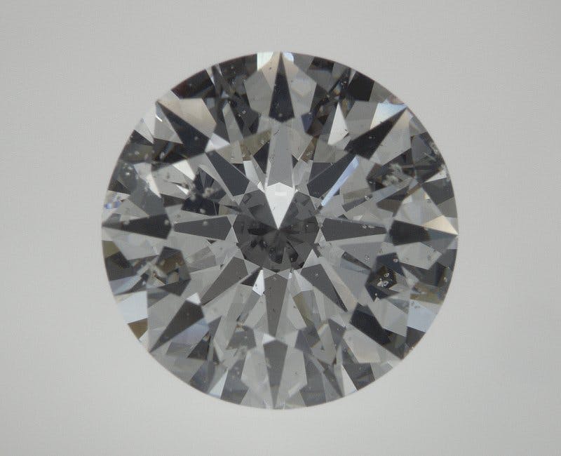 Top image of 7.06 carat ROUND diamond